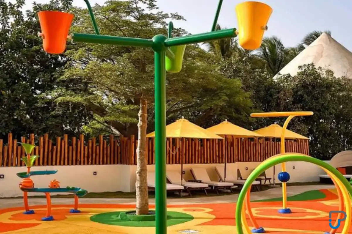 Splashpad Queen Africa